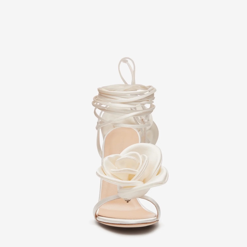 Magda Butrym Double Flower Heel Sandals - Picture 5 of 7